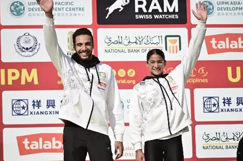 فريدة خليل ومهند شعبان فريدة خليل ومهند شعبان
